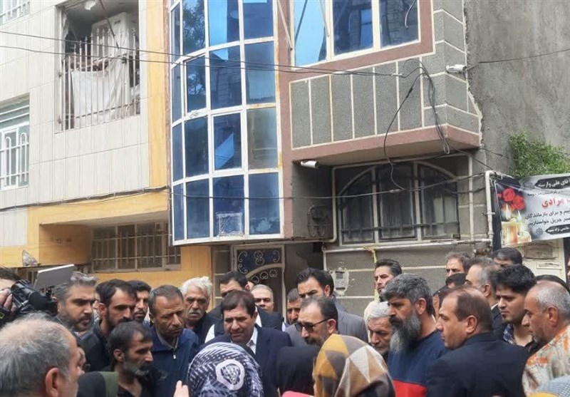 بازدید معاون اول رئیس جمهور از مناطق سیل زده مشهد