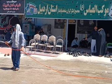موکب‌العباس (ع) اردبیل با ۳۵ خادم عازم عراق می‌شود