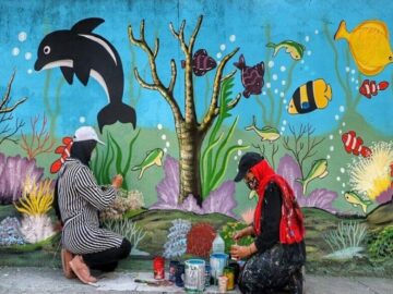 گروه‌های جهادی طرح شهید عجمیان برای شاداب‌سازی مدارس در چهارمحال‌ و بختیاری مستقر شدند