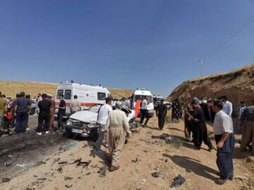 جان‌باختن مادر باردار بر اثر حادثه رانندگی در محور مریوان
