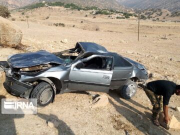 واژگونی خودرو در محور مهاباد به ارومیه سه کشته برجای گذاشت