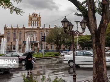 بارش‌های پراکنده باران آذربایجان‌شرقی را فرا می‌گیرد/ احتمال وقوع سیلاب در ارسباران