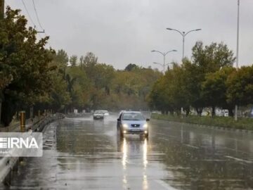 بارش باران به هوای کهگیلویه و بویراحمد را طراوت بخشید