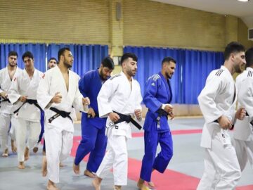 اردوی آمادگی تیم ملی جودو در اردبیل آغاز شد