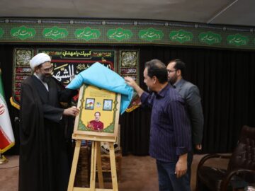 ۲ کتاب عاشورایی “باران اشک ما” و “دریا به سینه می‌زد” در همدان رونمایی شد