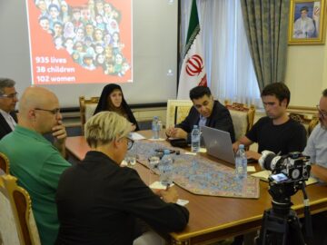 بررسی ابعاد تجاوز به ایران در نشست مطبوعاتی سفیر کشورمان در اسلوونی
