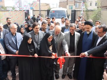 افتتاح سالن ورزشی و سرای محله اسدآباد شهریار با حضور معاون رئیس‌جمهوری