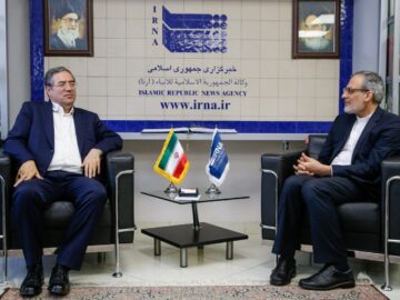 استاندار آذربایجان غربی از خبرگزاری ایرنا بازدید کرد