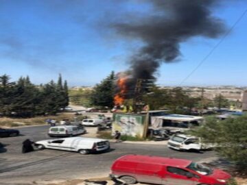 حمله پهپادی رژیم صهیونیستی به «نبطیه» در جنوب لبنان