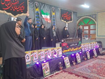 نسل آینده در مدرسه عاشورا؛ روایت خلاقانه کانون پرورش فکری علی‌آبادکتول + فیلم