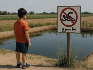 در میانه خشکی، آب‌هایی که زندگی می‌بلعند