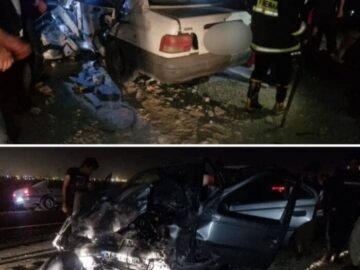 ۳ عضو یک خانواده در تصادف محور ارتباطی دشتی – کنگان جان باختند