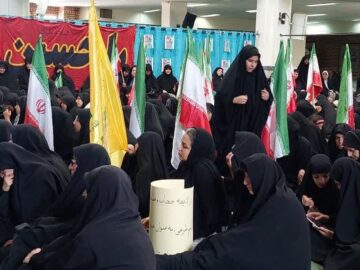 تجدید میثاق زینبیون پردیس با رهبر معظم انقلاب اسلامی