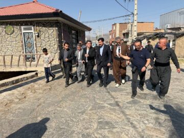 بازدید معاون رئیس‌جمهور از ۲ روستای هدف گردشگری در مریوان