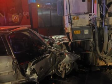 دو حادثه ترافیکی در همدان: یک فوتی و هشت مصدوم