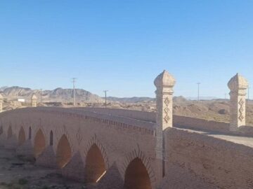 چهار گلدسته پل تاریخی «سالار» رُشتخوار خراسان رضوی مرمت شد+فیلم