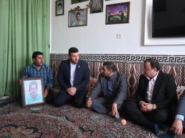 دستور استاندار گلستان برای تحقق مطالبات خانواده شهید سنچولی