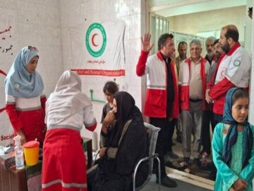 ۱۰۲ هزار تبعه افغان از خدمات هلال‌احمر سیستان و بلوچستان بهره‌مند شدند