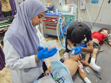 سیاست تبعیض آمیز دولت انگلیس در رفتار با کودکان غزه