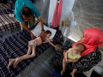 شهادت ۱۸ فلسطینی در غزه طی ۲۴ ساعت گذشته به دلیل گرسنگی