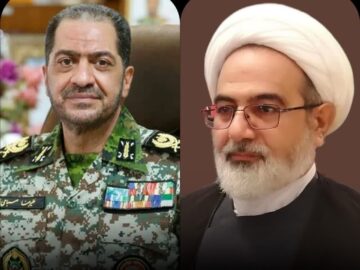 دیدار رئیس سازمان قضایی نیروهای مسلح با فرمانده قرارگاه پدافند هوایی خاتم الانبیاء