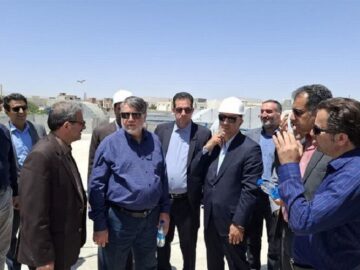 بازدید مدیر پروژه‌های دفتر مقام معظم رهبری از طرح‌های عمرانی خراسان‌شمالی