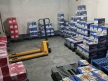 شناسائی انبار لوازم یدکی قاچاق خودرو در شهریار