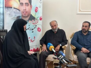 فیلم | خانواده شهید حیدری: پشتیبانی از ولایت فقیه از ویژگی‌های برجسته این شهید بود