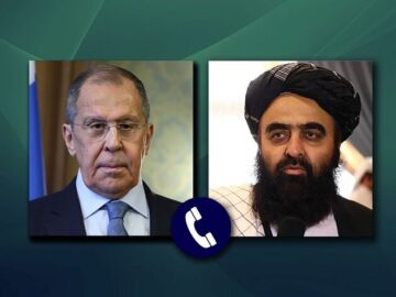تماس تلفنی لاوروف و سرپرست حکومت طالبان برقرار شد