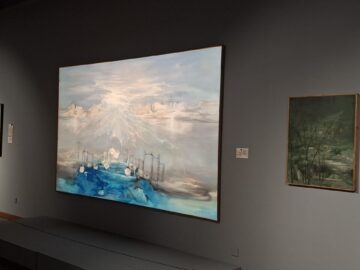 ۱۲۵ اثر از زنان هنرمند نوگرای ایران به روی دیوار رفت/آثاری از شکوه ریاضی تا پروانه اعتمادی