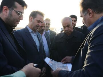 معاون وزیر راه از پروژه کمربندی زارچ – اشکذر بازدید کرد