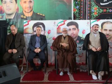 اربعین شهدای اقتدار در زنجان گرامی داشته شد