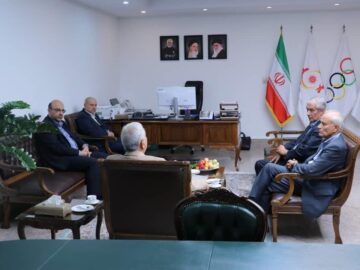 نشست علی نژاد با دبیران کل سابق کمیته ملی المپیک برگزار شد