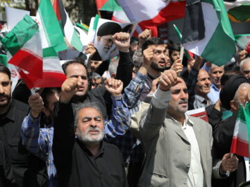 خروش اردبیلی‌ها علیه نسل‌کشی اسرائیل در غزه