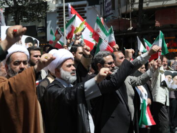فیلم/ راهپیمایی خشم و انزجار نمازگزاران اردبیلی علیه جنایت‌های رژیم صهیونی