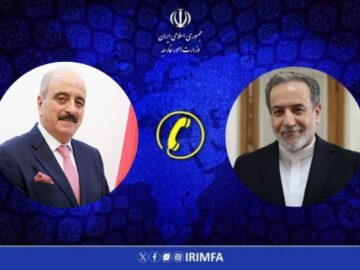 ایران و تونس بر ضرورت جلوگیری از کشتار بیشتر فلسطینیان بی‌گناه به دلیل گرسنگی تاکید کردند