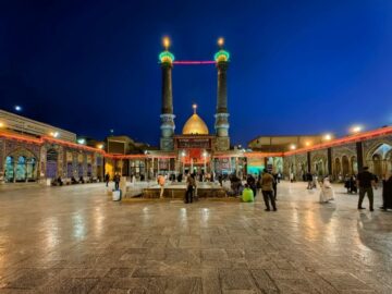 برگزاری مراسم سوگواری دهه اول ماه صفر در حرم عبدالعظیم (ع)