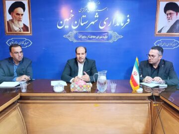 فرماندار خمین: راهکار عبور از تنش‌آبی، فرهنگ‌سازی برای مصرف درست آب است