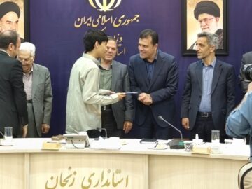 اهدای یک واحد مسکونی از طرف رییس جمهور به نخبه زنجانی 