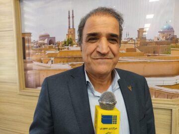 فیلم| راه اندازی قطار اربعین در یزد