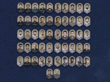 آیین گرامیداشت شهدای اقتدار نیروی زمینی سپاه برگزار شد