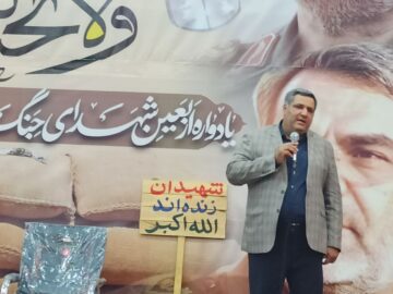 فرماندار تربت‌ حیدریه: دشمن با جنگ روانی در پی جبران شکست خود است