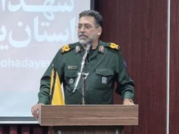 فرمانده سپاه الغدیر یزد: دفاع مقدس ۱۲ روزه، اقتدار ایران را نشان داد