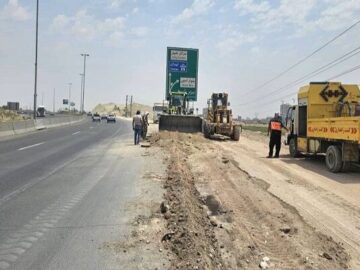 ایمن‌سازی ورودی بزرگراه قم – سلفچگان در آستانه سفرهای اربعین