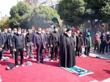 پویش ملی نماز اول وقت در پیاده روی اربعین آغاز شد