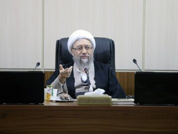 آیت‌الله آملی لاریجانی: نیروهای مسلح سیلی محکمی به رژیم صهیونیستی زدند