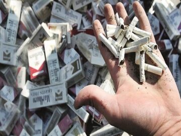 توقیف یک دستگاه تریلی حامل سیگار قاچاق در شاهرود