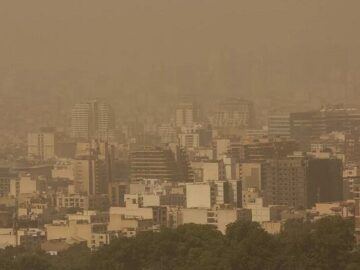 غرب تهران درگیر بحران آب و کانون های گردوغبار