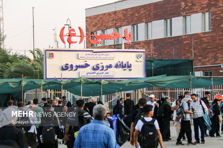 خسروی، مرز مهر و محبت؛ موکب‌ها آماده استقبال از زائران اربعین