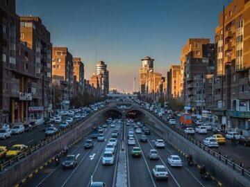 وضعیت ترافیک و تردد در معابر و بزرگراه‌های پایتخت